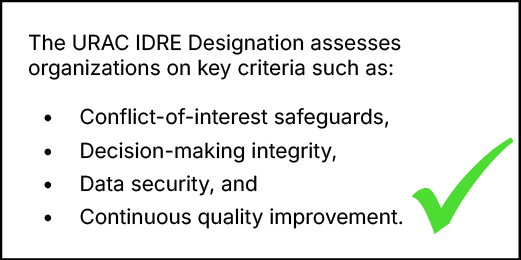 URAC IDRE Accreditation Checklist